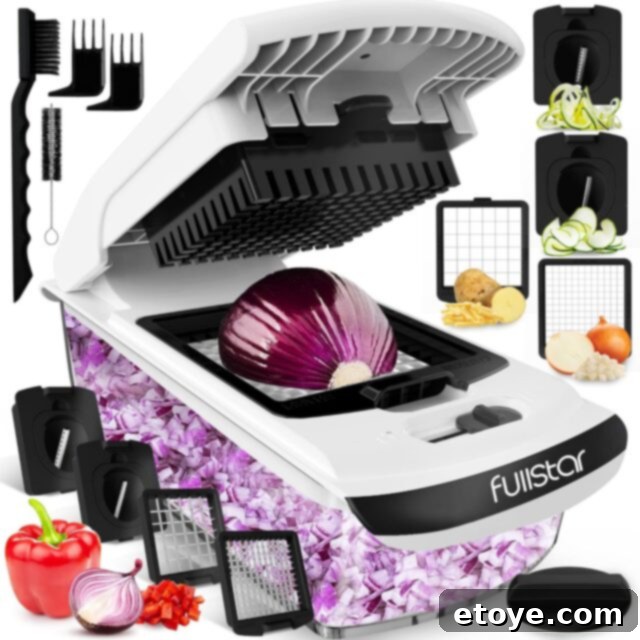 Top 10 Kitchen Gadgets to Revolutionize Your Cooking in 2024 2 Fullstar Vegetable Chopper for quick meal prep and healthy cooking