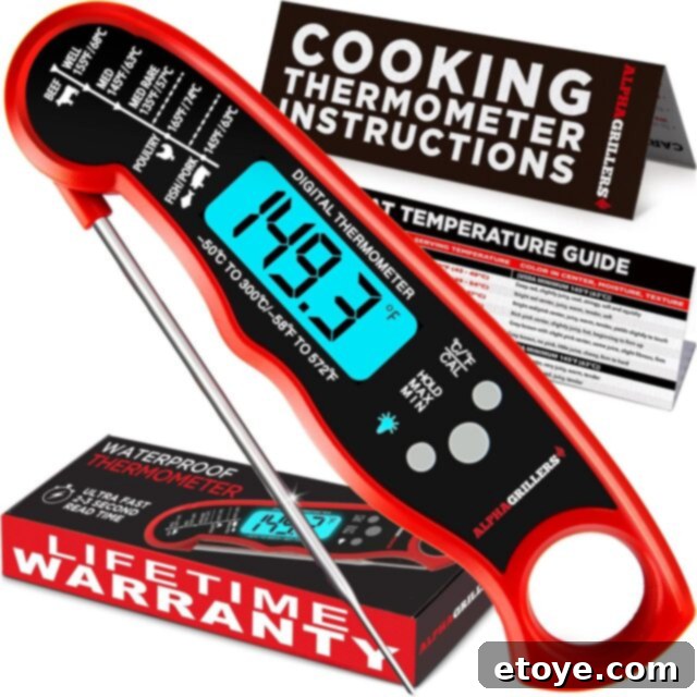 Top 10 Kitchen Gadgets to Revolutionize Your Cooking in 2024 6 Alpha Grillers Instant Read Meat Thermometer for perfect cooking