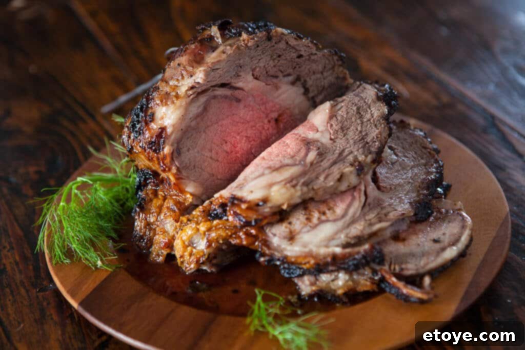 Prime Rib Roast with Miso Jus Recipe Miso-Crusted Prime Rib Roast, perfectly slow-roasted to tenderness