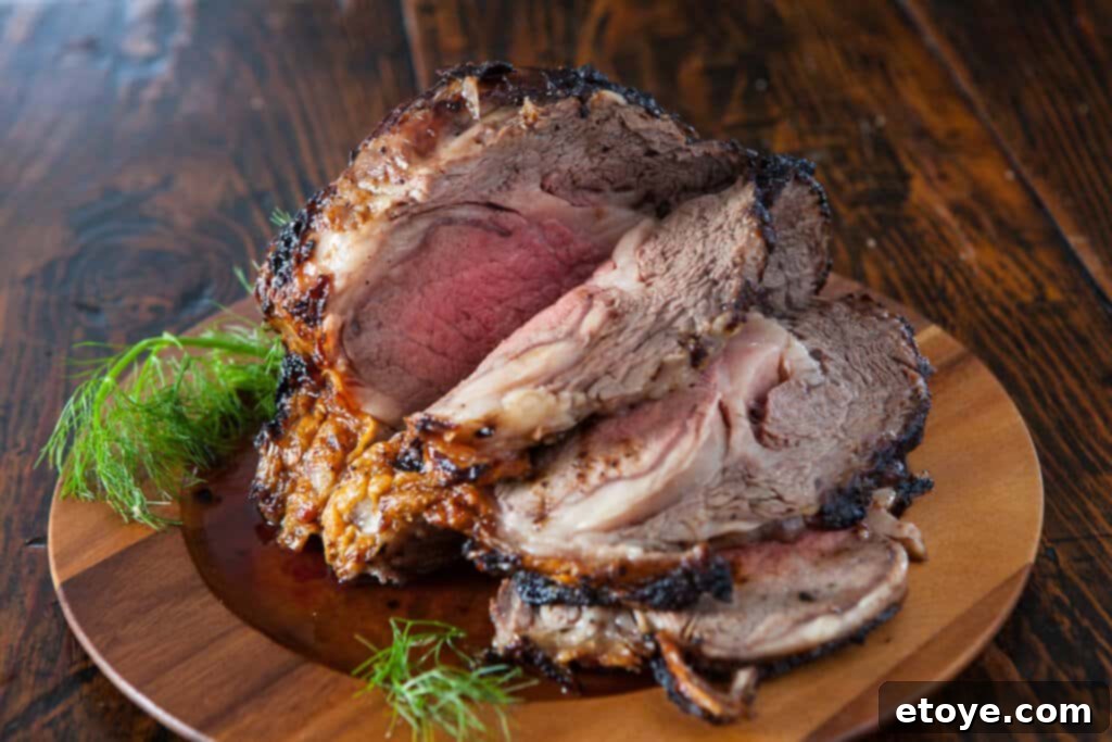 Prime Rib Roast with Miso Jus Recipe Ingredients for Miso Prime Rib Roast laid out
