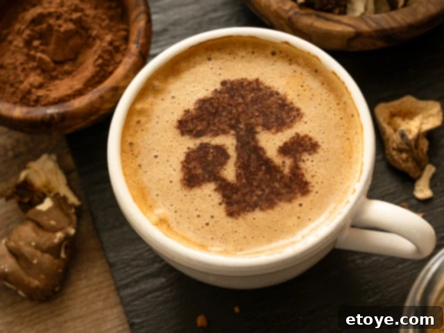 The Future Menu: My 2025 Food Trend Outlook 4 functional mushrooms in coffee trend