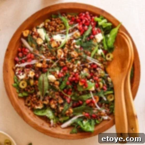 winter crunch lentil salad