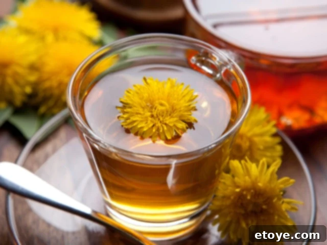 Craft Your Morning Mood: Herbal Elixir Recipes 5 Dandelion Root Detox Tea for gentle detoxification and reduced bloating