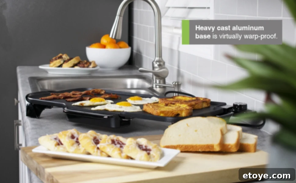 Enter to Win a Presto Electric Griddle 4 Presto Electric Griddle - Versatile cooking