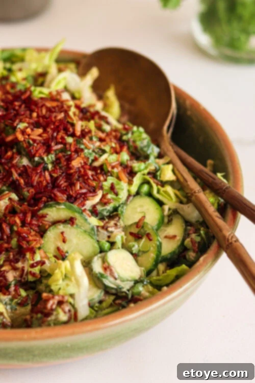 Spicy Gochujang Crispy Rice Bowl 2 Crispy Gochujang Warm Rice Salad