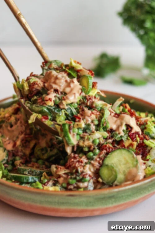 Spicy Gochujang Crispy Rice Bowl 3 Crispy Gochujang Warm Rice Salad