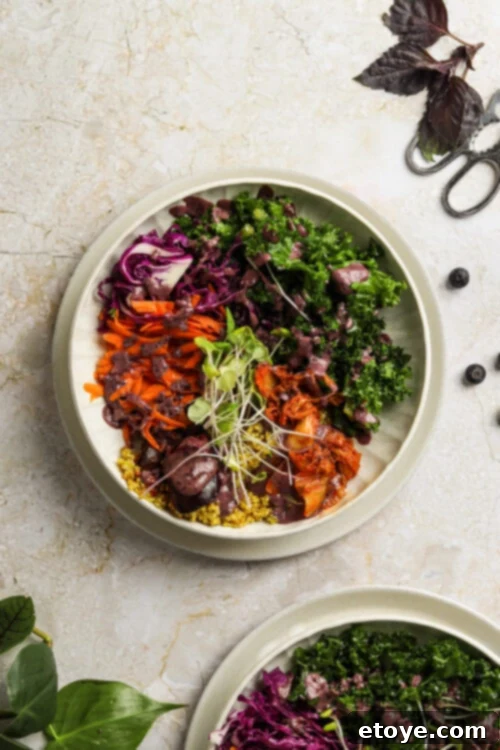 Rainbow Glow Bowl with Adaptogenic Dressing