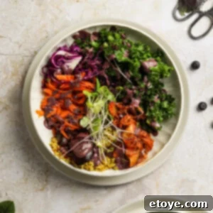 Rainbow Glow Bowl with Adaptogenic Dressing