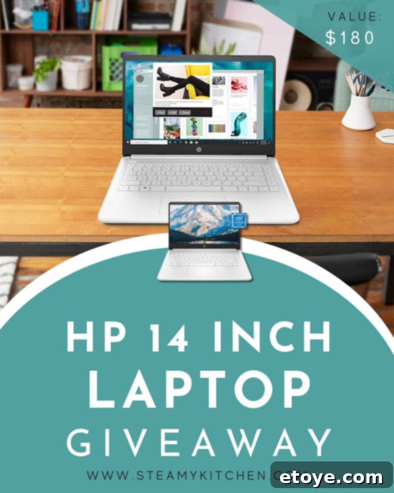 Enter to Win a 14-inch HP Laptop 2 HP 14 inch Laptop Giveaway