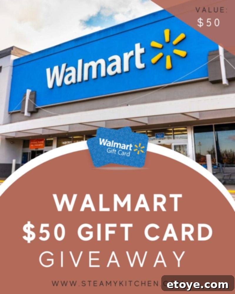 $50 Walmart Gift Card Giveaway