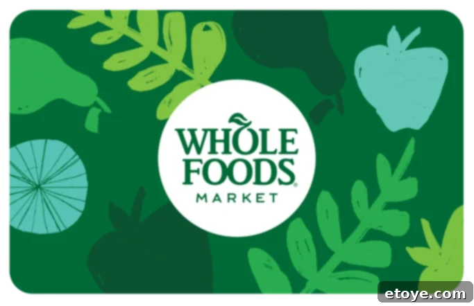 Win a $50 Whole Foods Gift Card 3 Whole Foods organic groceries and healthy eating inspiration