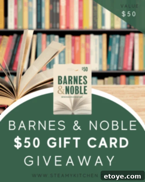 Win a $50 Barnes & Noble Gift Card 2 Barnes & Noble Gift Card Giveaway