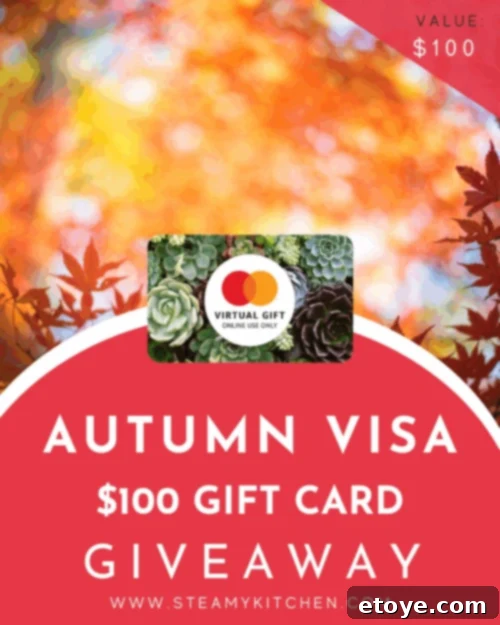 Autumn VISA $100 Gift Card