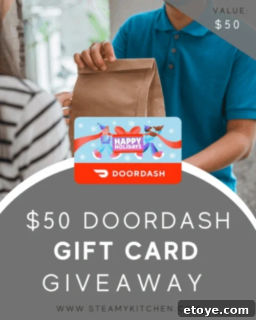 Win a 50 DoorDash Gift Card 2 DoorDash Gift Card Giveaway