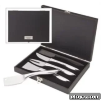 Win a Wisconsin Cheese Party Basket 3 Wisconsin Cheese Knives Set - Essential Entertaining Tools