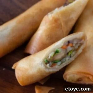 Vegetable Egg Rolls Recipe