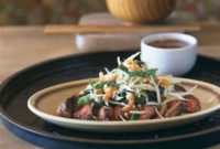 Red Lantern Grilled Sirloin with Chili Garlic Ginger