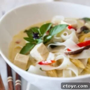Vegetable Curry Noodle Soup