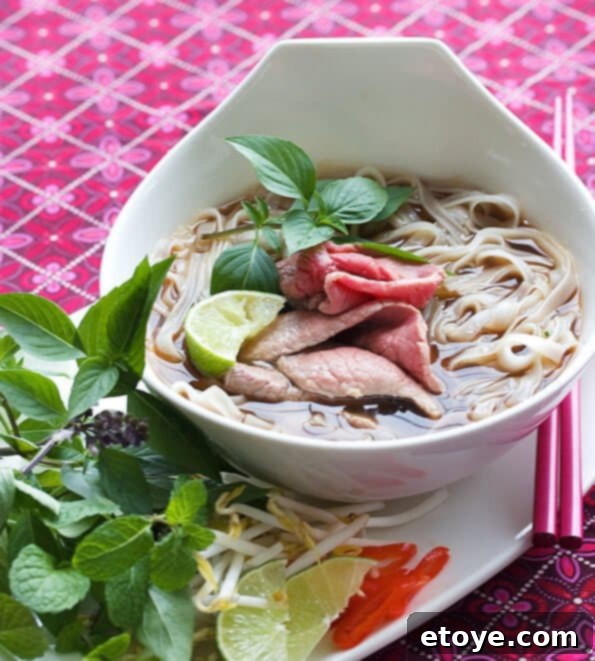 Vietnamese Pho Noodle Soup Recipe