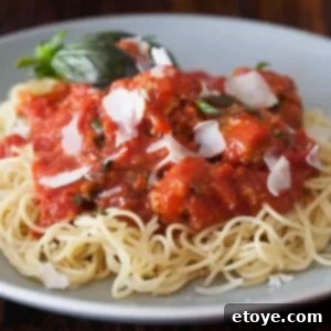Two Secret Ingredients for Healthy Spaghetti and Meatballs 2 Healthy Spaghetti and Meatballs with Tomato Sauce Recipe