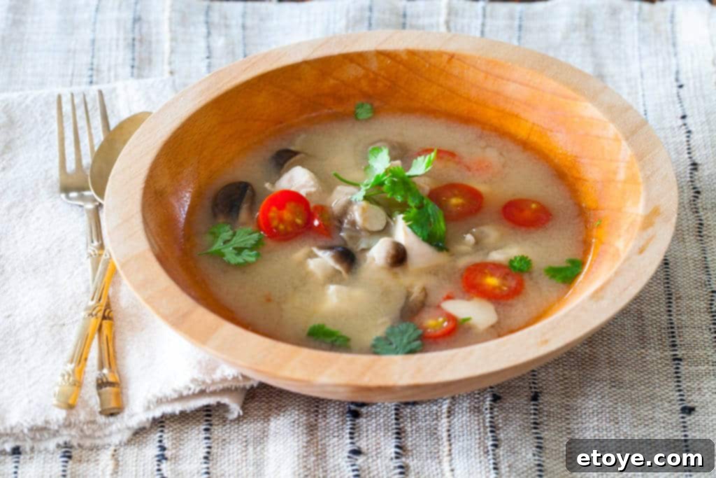 Thai Hot and Sour Chicken Soup Recipe