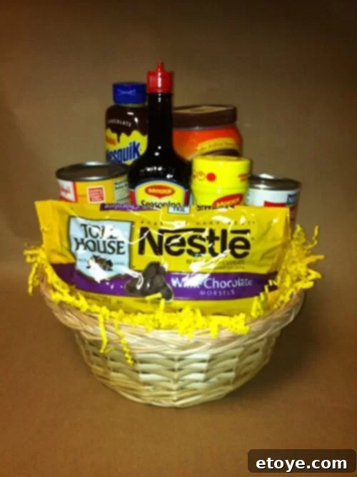 Delicious assortment of Nestlé products on display for a giveaway