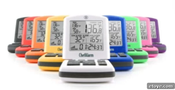 Win ThermoWorks Thermapen ChefAlarm Duo 4 ChefAlarm_Colors_SK