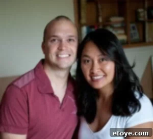 Perfect Glazed Teriyaki Salmon 2 Diane and Todd of White on Rice Couple