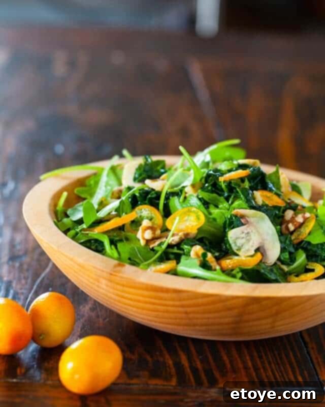 Kale Kumquat Salad Recipe Vibrant Kale Kumquat Salad with Citrus Dressing