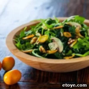 Vibrant Kumquat Kale Salad 2 Kale Kumquat Salad