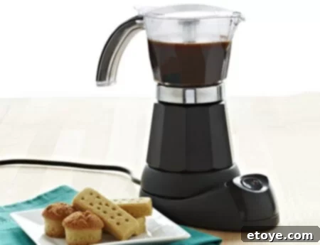 Giveaway: IMUSA Electric Moca Espresso Maker 3 IMUSA Electric Moca Espresso Maker, a modern way to brew classic espresso