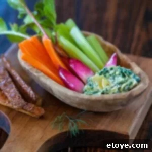 Wholesome Garlicky Spinach Artichoke Dip and Crispy Tofu Fries 2 img 30480 4