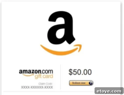 Exciting Amazon Gift Card Giveaway Prize