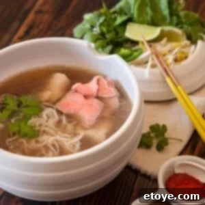Vietnamese Pho Noodle Soup