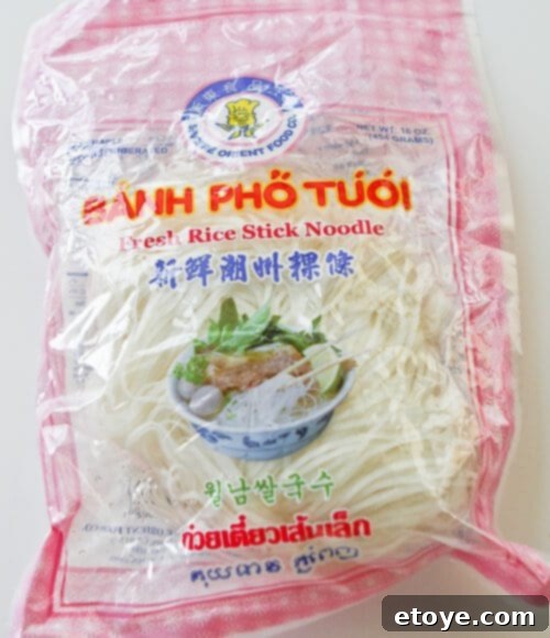 Crock Pot Pho Noodles Fresh rice noodles for Crock Pot Pho