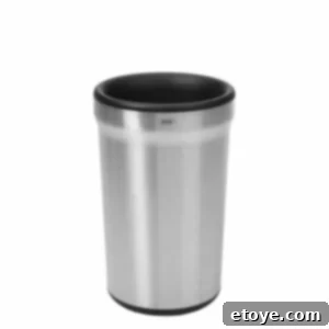 OXO SteeL Wine Chiller, showcasing its elegant stainless steel design and insulation capabilities for wine bottles