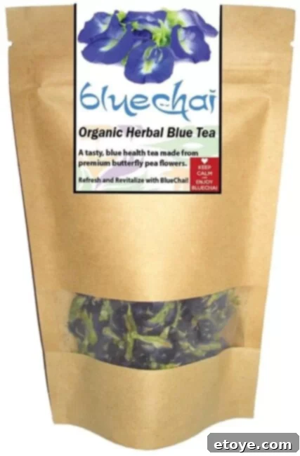 BlueChai Organic Blue Tea Giveaway 6 BlueChai Organic Herbal Blue Tea Sachet - Giveaway Prize
