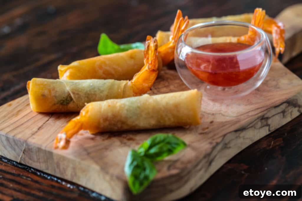 Platter of Crispy Thai Firecracker Shrimp