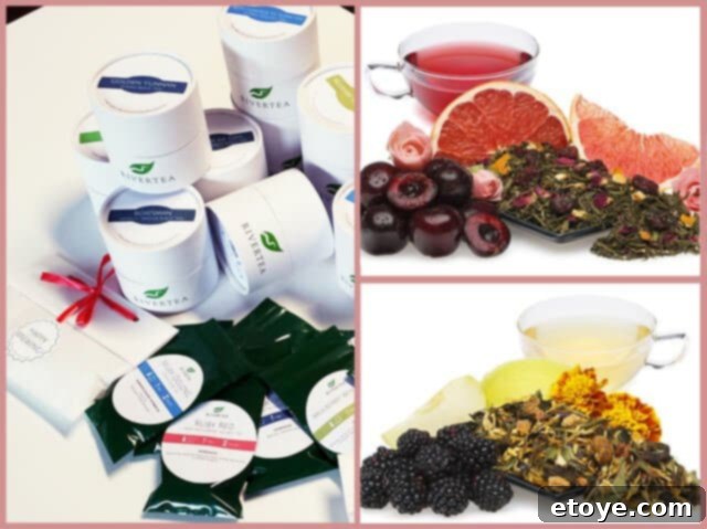 Rivertea Tea Tins - Premium Packaging for Freshness