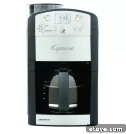 Capresso CoffeeTEAM GS Machine