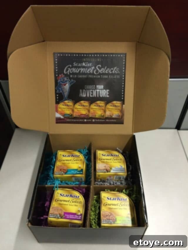 Win the StarKist Everyday Gourmet Box with New Gourmet Tuna Fillets 3 Gourmet Selects Mailer 2