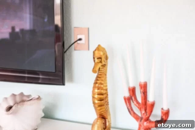 Adorne Products 500 Wall Makeover Challenge 4 Stylish Legrand Adorne Outlet in a Renovated Cottage