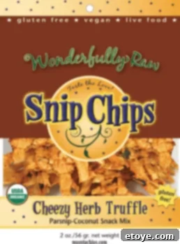 Crunchy Snip Chips for Healthy Snacking