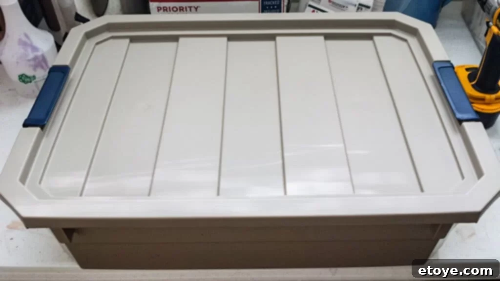 Faulty Tub with Drilled Holes for Handles