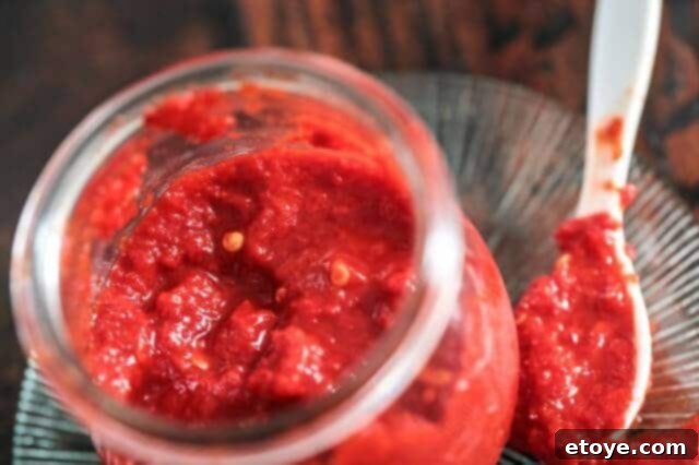 Crafting Aged Sriracha 3 sriracha in jar