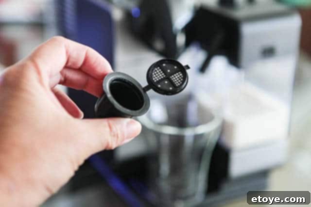 Score a Nespresso Lattissima Espresso Machine 10 Coffee Duck Reusable Nespresso Pods