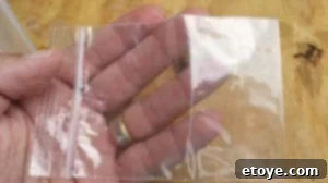 Small plastic bags for strawberry runners