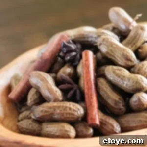 Classic Chinese Boiled Peanuts 9 Chinese Boiled Peanuts in a bowl