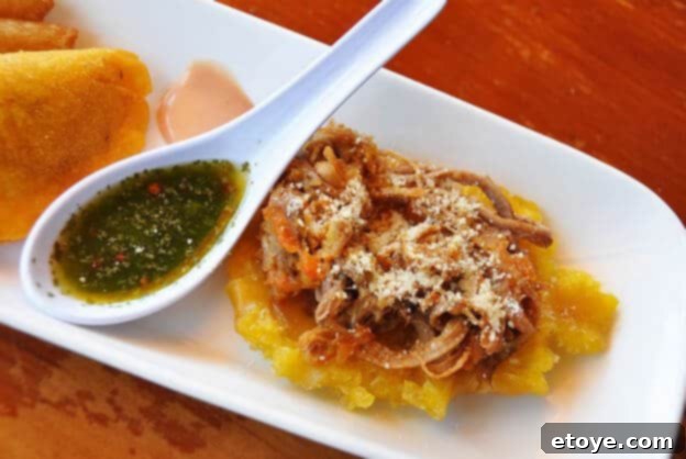 Win a South Beach Miami Food Tour 2 A vibrant plate of Colombian cuisine, rich in color and texture, offering a glimpse into Miami's diverse food scene.