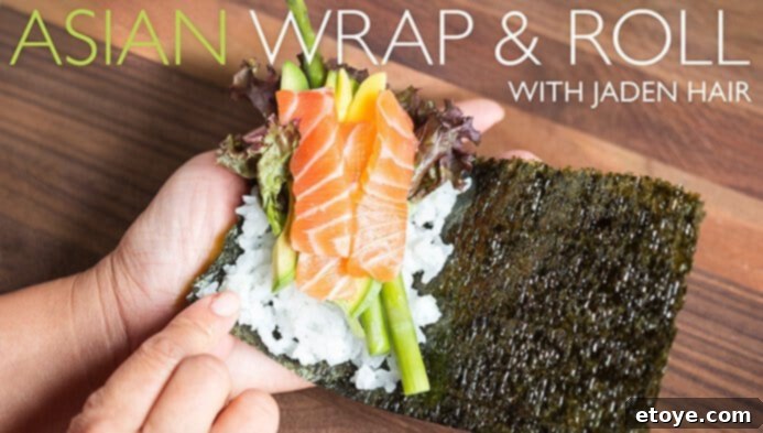 Unroll the Flavors: Asian Wraps & Rolls on Craftsy 2 Embark on an exciting culinary journey with the 'Asian Wrap and Roll' cooking class on Craftsy, taught by expert instructor Jaden Hair.